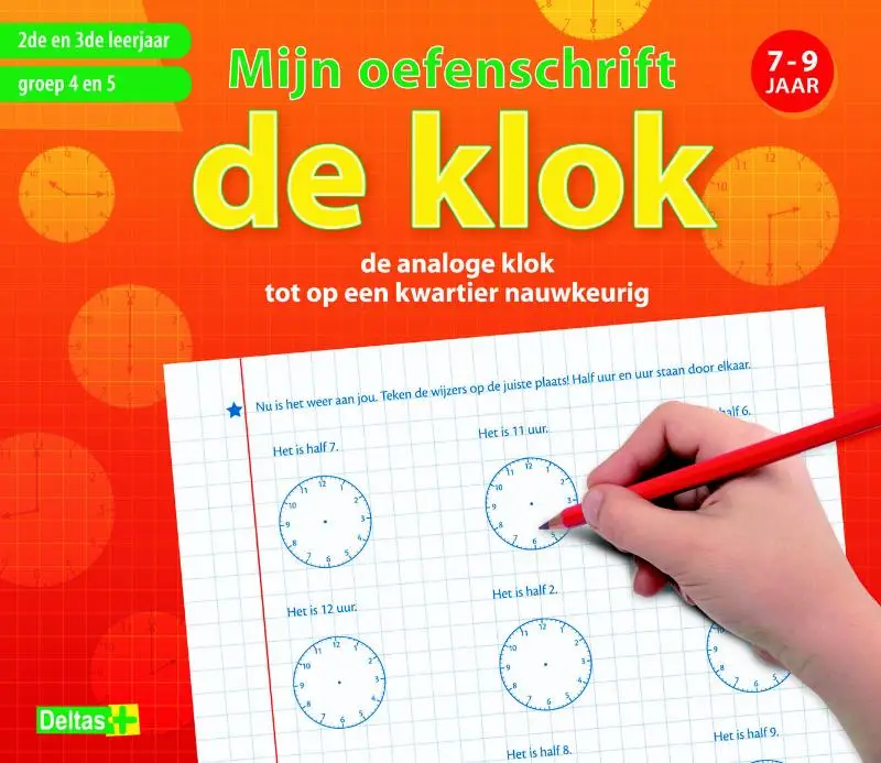 Mijn oefenschrift / de klok