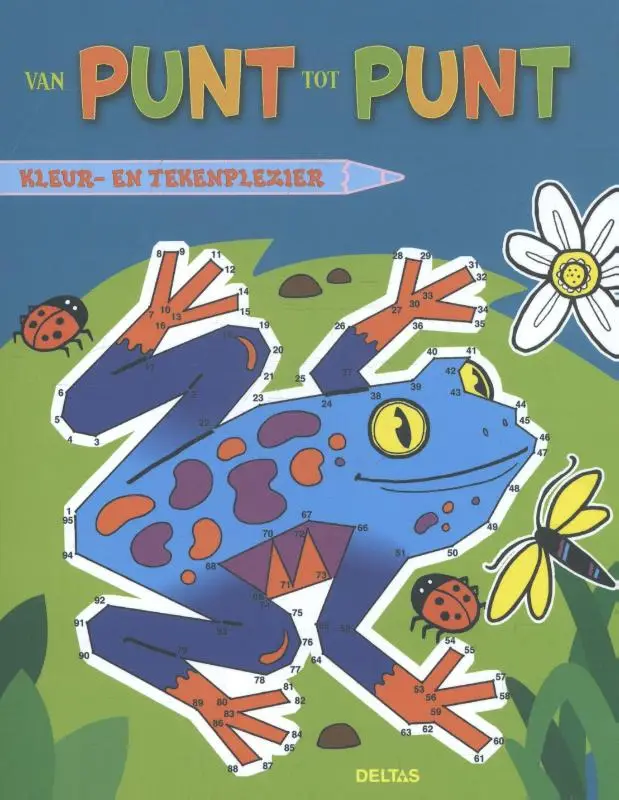 Van punt tot punt kleur- en tekenplezier