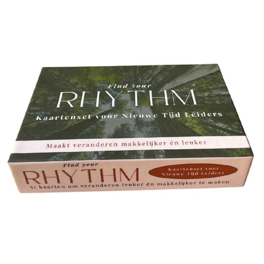 Find Your RHYTHM - Kaartenset voor Nieuwe Tijd Leiders