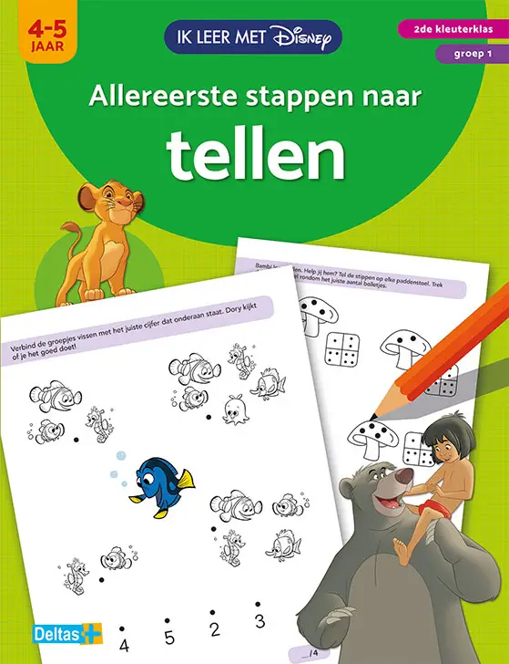 Allereerste stappen naar tellen (4-5 j.)
