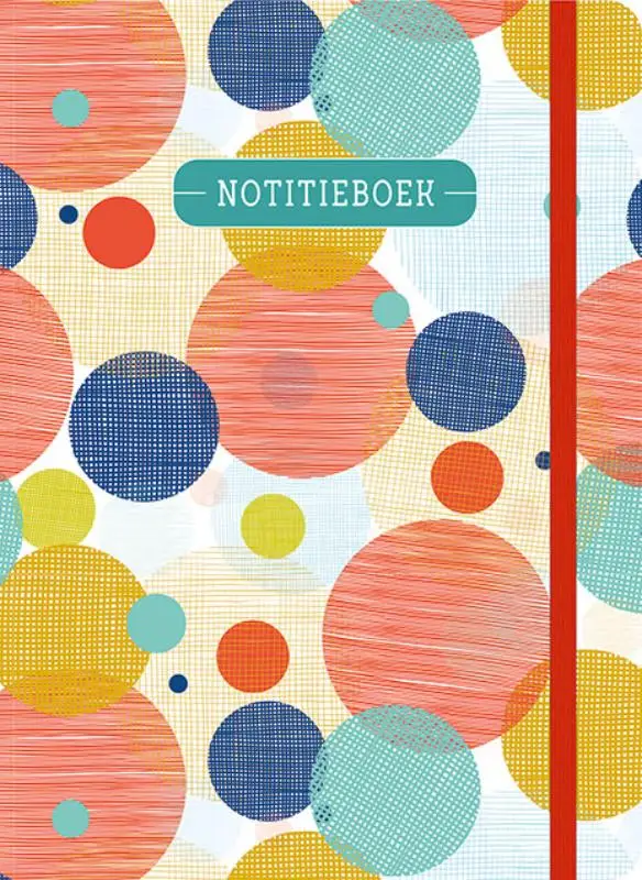Notitieboek (groot) Circles