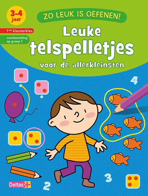 Leuke telspelletjes voor de allerkleinsten / 3-4 jaar - 1ste kleuterklas - voorbereiding op groep 1